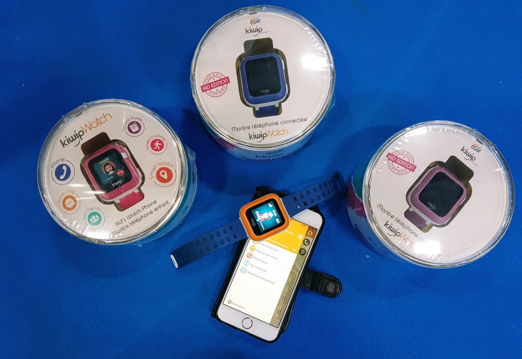 KiwipWatch, la montre-téléphone connectée, est notre coup de coeur présenté au salon Kidexpo 2017