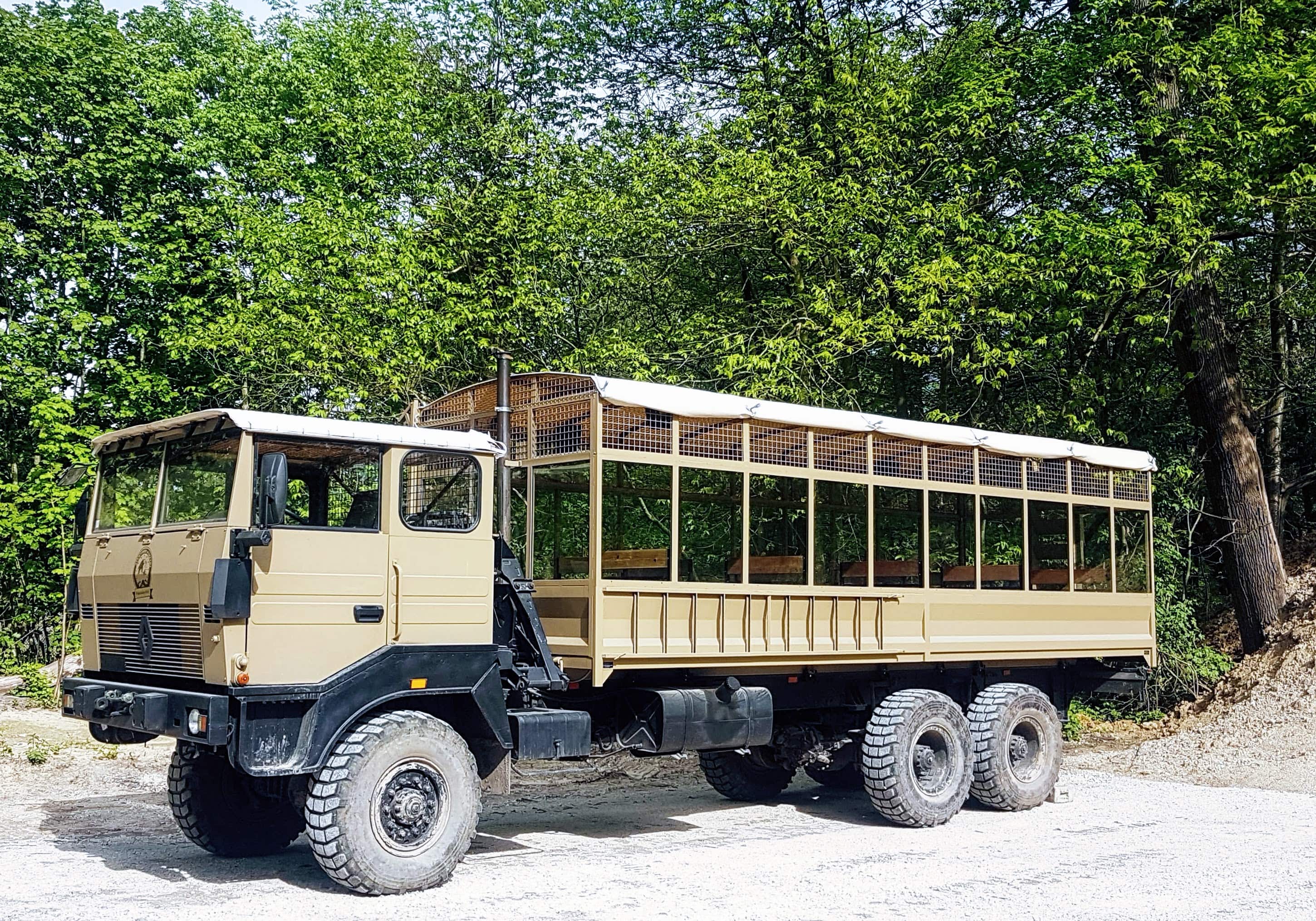 Camion brousse du Zoo de Thoiry