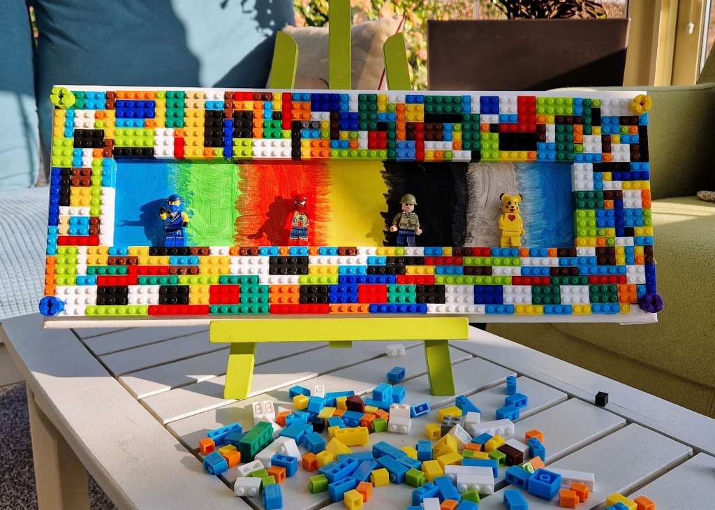 DIY : UN CADRE LEGO FAIT SOI-MÊME